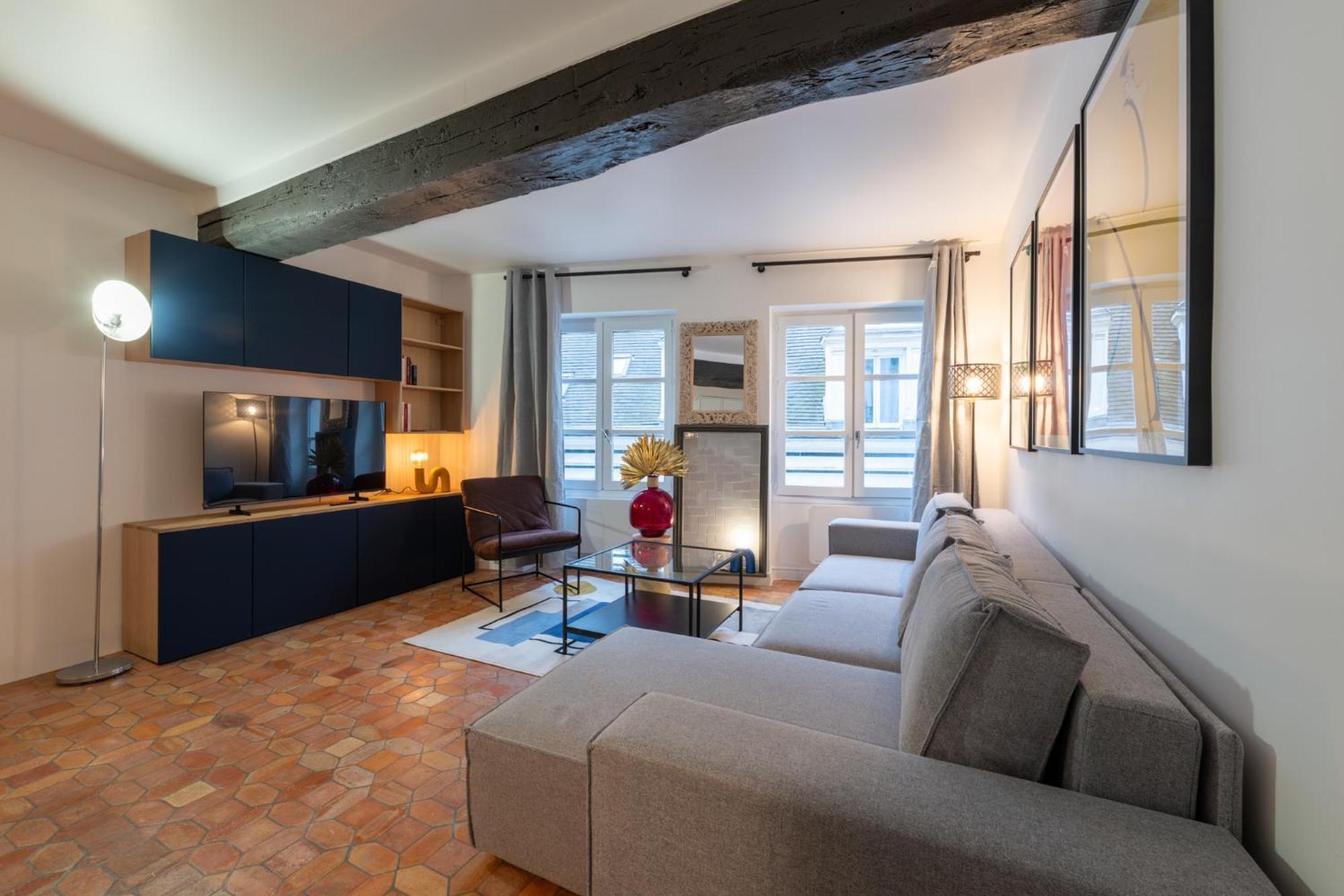 Bright Modern Vintage Renovated Flat In Le Marais Appartamento Parigi